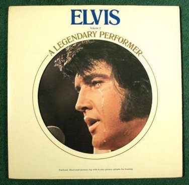 ELVIS PRESLEY  ~  A Legendary Performer / Volume 2        1976 Rock & Roll LP