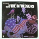 The IMPRESSIONS  ~  The Best of the Impressions       1968 Soul / R&B LP
