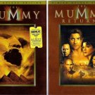 The Mummy and The Mummy Returns  2 DVDs  2-disc Deluxe Editions