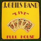 J.GEILS BAND  ~  "Live"  Full House       1972 Rock LP