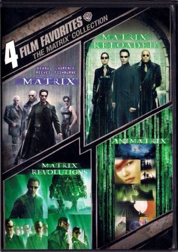 4 Film Favorite - The Matrix Collection (DVD, 2008)