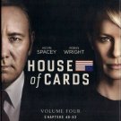 HOUSE OF CARDS  ~  Volume FOUR      DVDs       The Complete Fourth Season