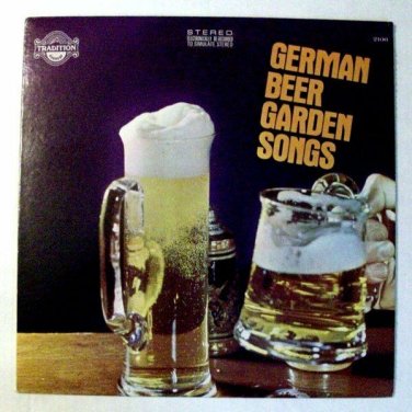 GERMAN BEER GARDEN SONGS      Stereo LP
