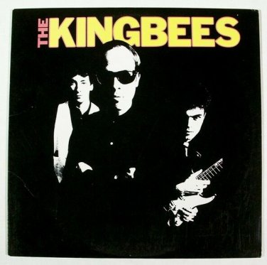 THE KINGBEES  ~  The Kingbees      1980 New Wave / Alt Rock LP   (White Promo)