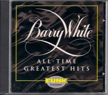 BARRY WHITE  ~  All Time Greatest Hits  CD