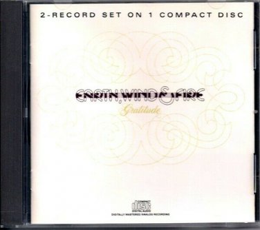 EARTH, WIND & FIRE  ~  Gratitude  (2 record set on 1 disc)  CD