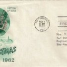 FDC Scott # 1205 / Cachet 1962 /  Christmas 1962