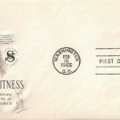FDC Scott # 1262 / Cachet 1965 /  Physical Fitness