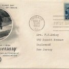 FDC Scott # 1007 / Cachet 1952 /  American Automobile Assc.
