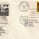 FDC Scott # 1183 / Cachet 1961 /  Kansas Statehood