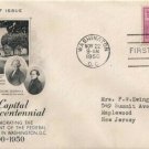 FDC Scott # 992 / Cachet 1950 /  U.S. Capitol Building