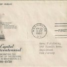 FDC Scott # 989 / Cachet 1950 /  Statue of Freedom