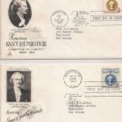 FDC Scott # 1159-1160 / Cachet 1960 /  Ignacy Jan Paderewski   (2 Stamp set)