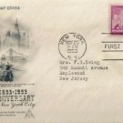 FDC Scott # 1027 / Cachet 1953 / New York City