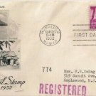 FDC Scott # C46 / Cachet 1952 / 80 Cent Air Mail Stamp