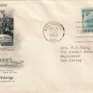 FDC Scott # 1006 /  Cachet 1952 / Baltimore & Ohio Railroad Co.