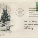 FDC Scott # 1019 / Cachet 1953 / Washington Territory