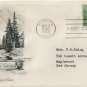 FDC Scott # 1019 / Cachet 1953 / Washington Territory