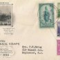 FDC Scott # 989-992 / Cachet 1950 /  National Capitol Sesquicentennial Stamps