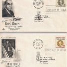 FDC Scott # 1136-1137 / Cachet 1959 /  Ernst Reuter  (2 Stamp set)