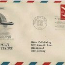 FDC Scott # UC18 / Cachet 1950 /  Air Mail Stamped Envelope