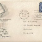 FDC Scott # 1016 /  Cachet 1952 / International Red Cross