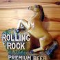 Rolling Rock Chalkware Horse