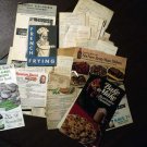 Hand Writtem and Clipped Vintage Recipes