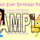 Moose and Zee Birthday Invitation