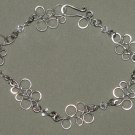 Customizable Handwrapped Bubbles and Crystal Bracelet