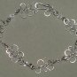 Customizable Handwrapped Bubbles and Crystal Bracelet