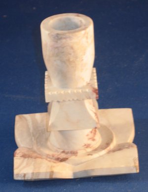 Peruvian Marble Candle Stick Holder