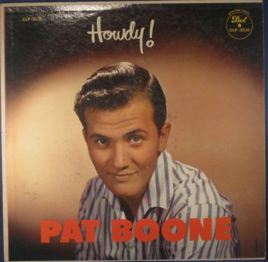 Howdy! Pat Boone - Vinyle LP