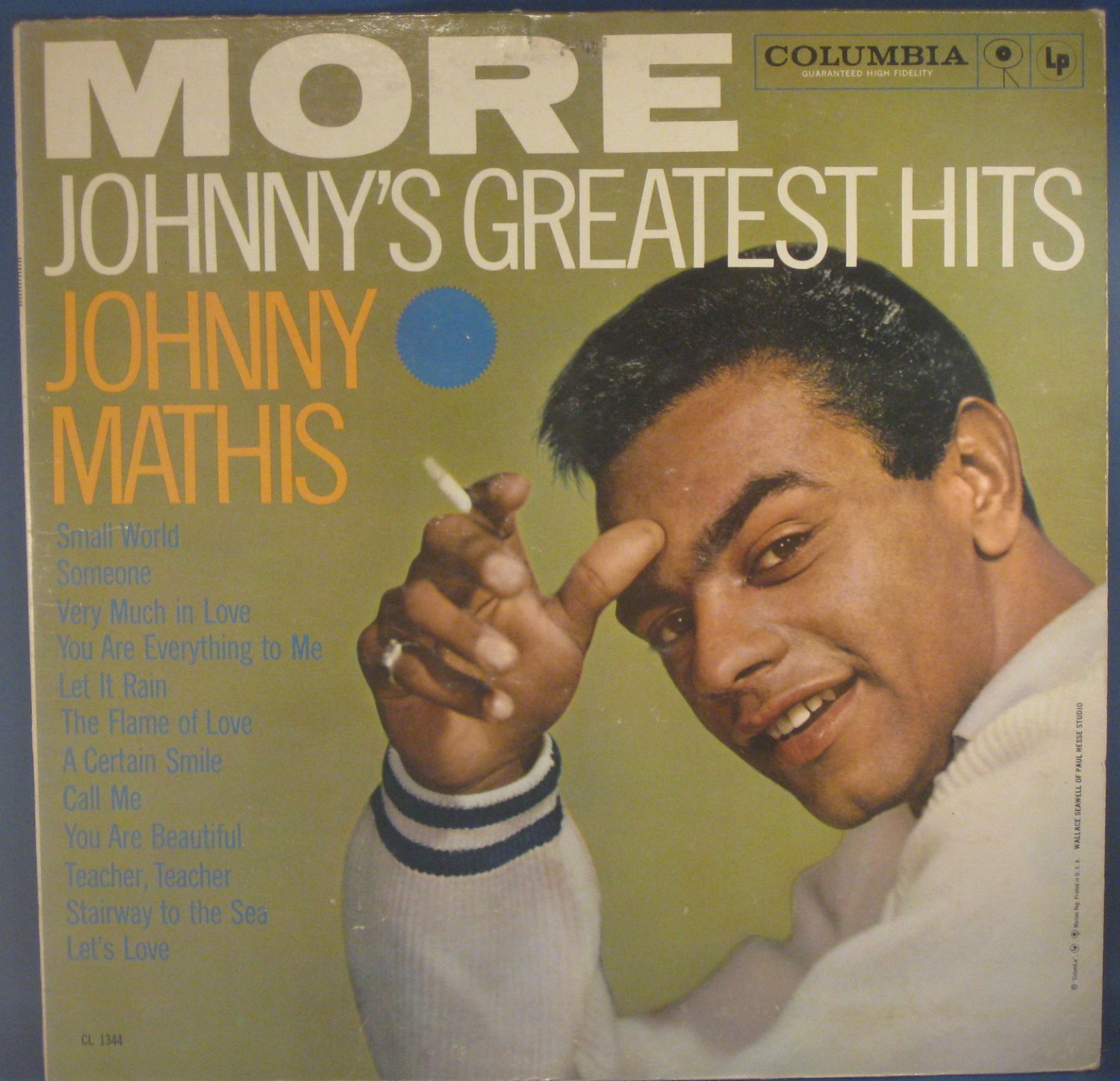 MORE JOHNNY'S GREATEST HITS - Johnny Mathis Vinyl LP