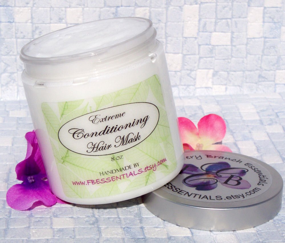 Extreme Conditioning Hair Mask with Jojoba, Avocado and Grapeseed Oil 8