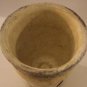 Ivory Yellow Centerpiece Planter Floral Scroll Pottery Ceramic Home Decor New