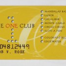 The One Club Players Card-Now Defunct-Slots a Fun/Monte Carlo/Excalibur & More
