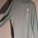 Sonoma Mens Super Soft Thermal Shirt Light Blue Long Sleeve Shirt 3XLT Big and Tall