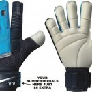 Nike Dark Blue And Light Blue Goalkeeper Gloves