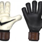 Nike White And Black Goalkeeper Gloves