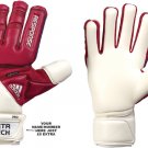 Adidas Red And White Goakeeper Gloves