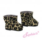 CHEETAH print ankle boots- new- fits American Girl dolls