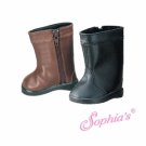 brown RIDING style  boots- new- fits American Girl dolls