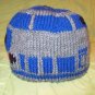 R2D2 Star Wars Hat, Hand Knit - Free USA Shipping!