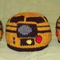 R2D2 Star Wars Hat, Hand Knit - Free USA Shipping!