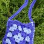 Granny Square Crocheted Purse Clutch - Free Shipping!