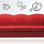 Vinyl Wall Art leaves 30x7