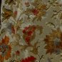 Tapestry & White Leather Jacket