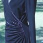 Vintage Tadashi Velvet Wiggle Dress