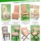 Simplicity 5952 Designer Chair Covers and Chair Pads